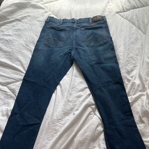 Wrangler blue jeans